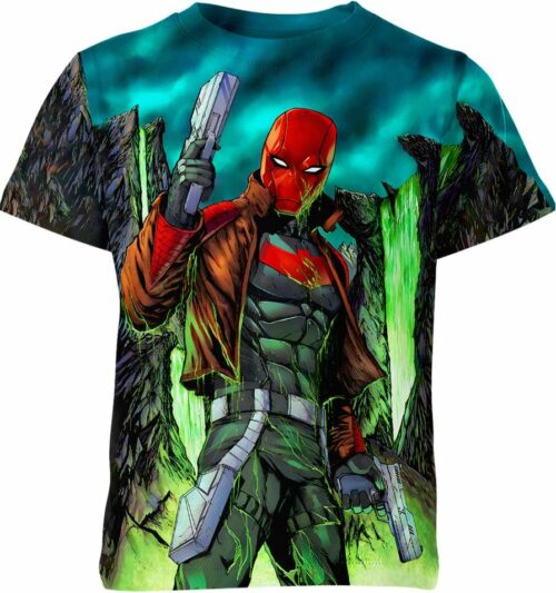 Red Hood Jason Todd DC Comics Shirt