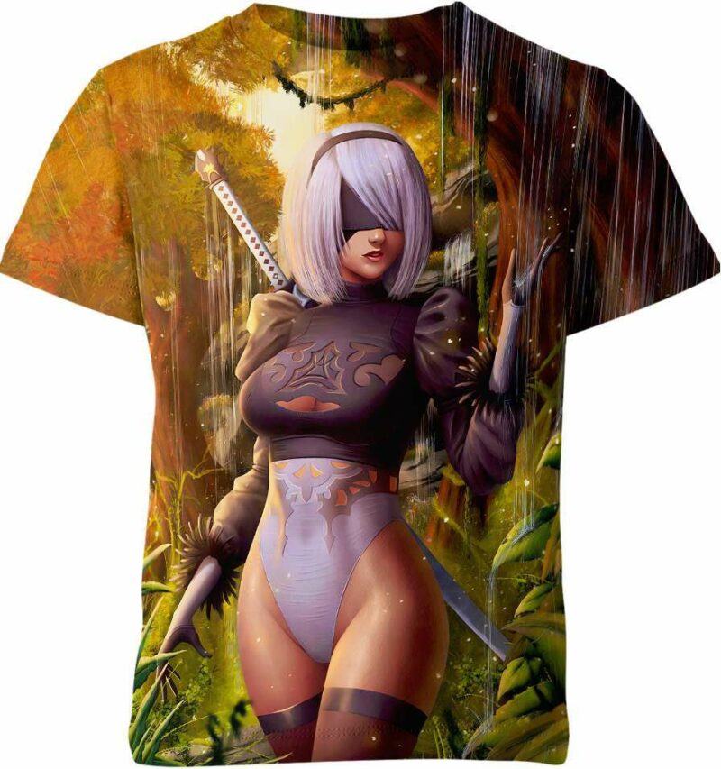 2B Nier Automata Shirt