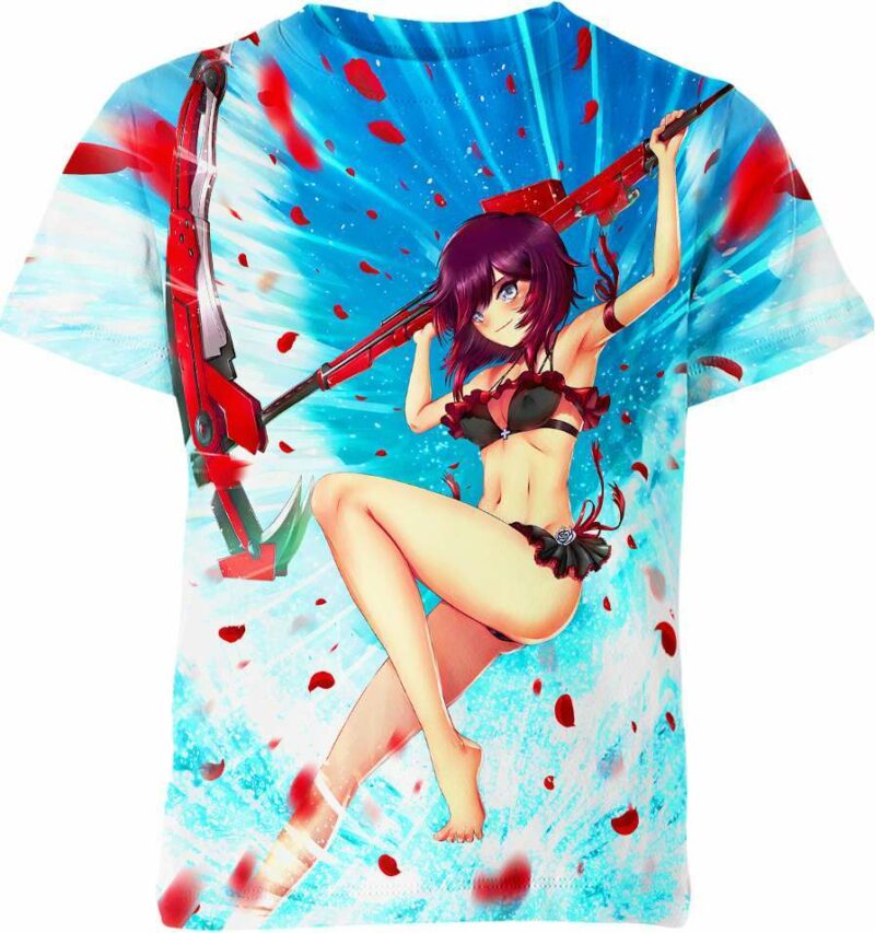 Ruby Rose Rwby Hentai Ahegao Shirt