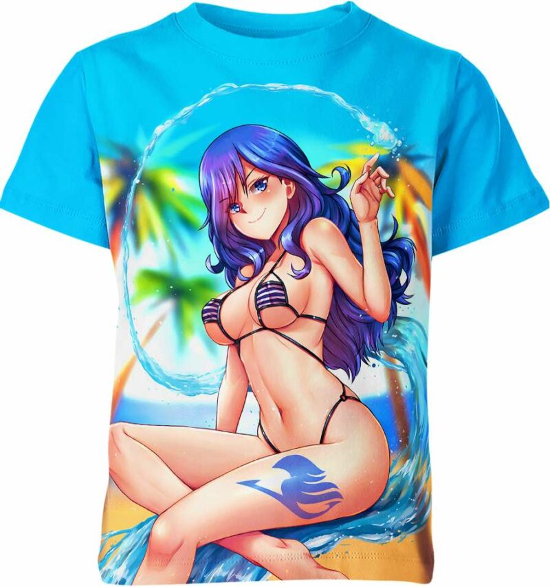 Juvia Lockser Fairy Tail Hentai Ahegao Shirt