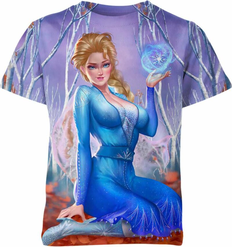 Elsa The Snow Queen Frozen Shirt