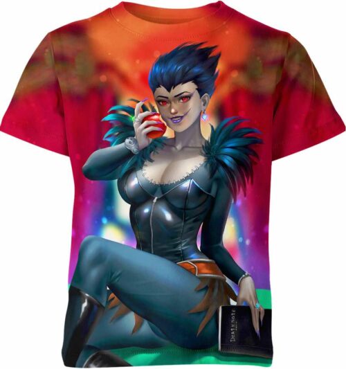 Ryuk Woman Death Note Shirt