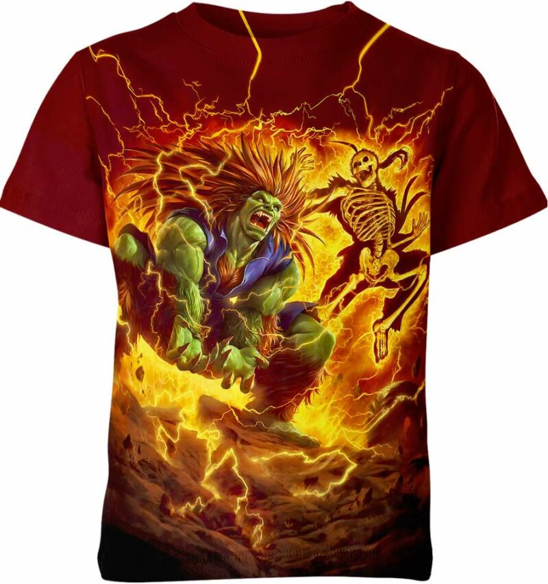 Blanka Street Fighter Shirt