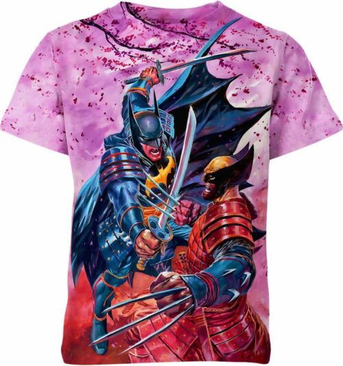 Batman Vs Wolverine Shirt