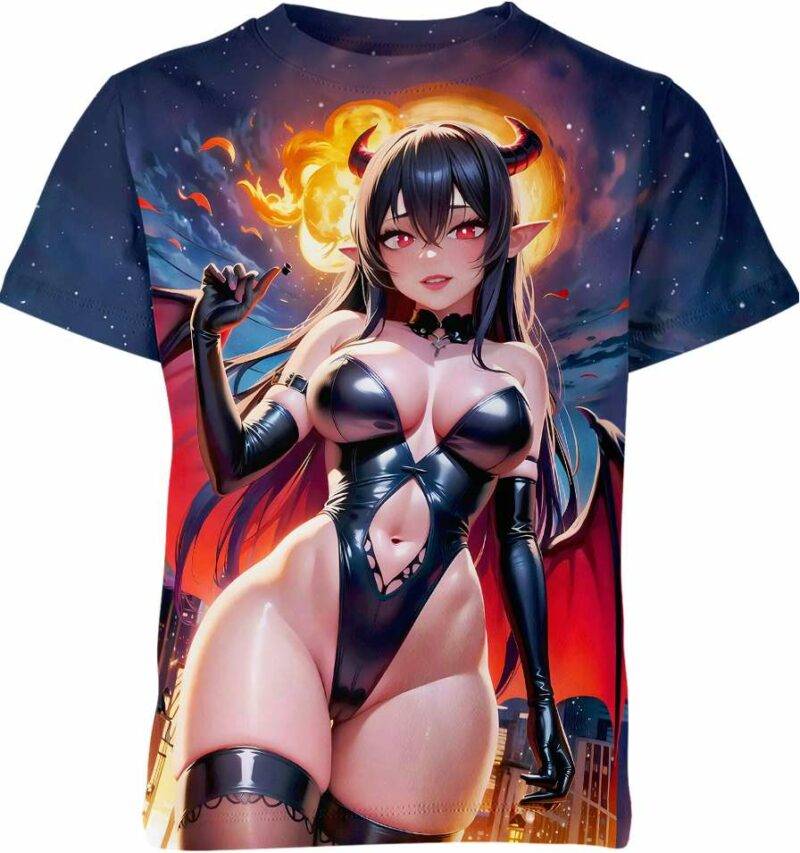 Anime Girl Ahegao Hentai Shirt