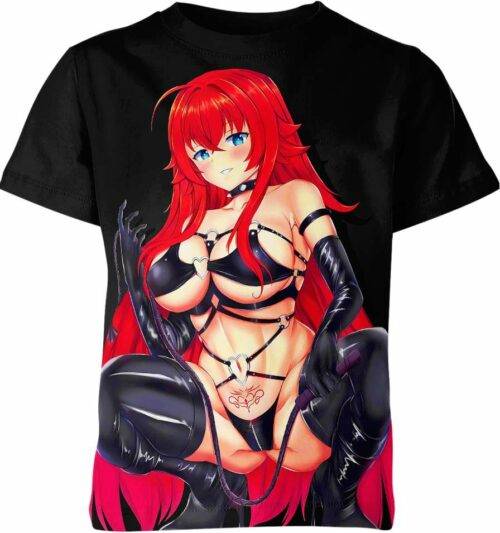 Rias Gremory High School Dxd Ahegao Hentai Shirt