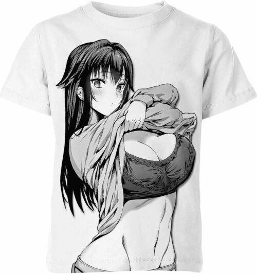 Undress Manga Anime Girl Ahegao Hentai Shirt