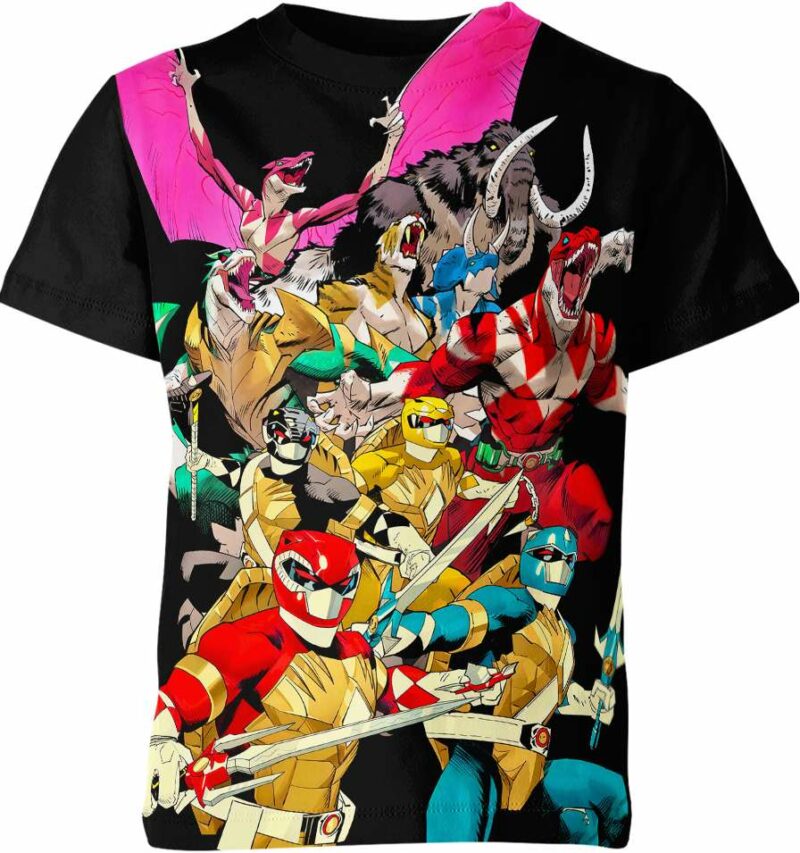 Mighty Morphin Power Rangers Shirt