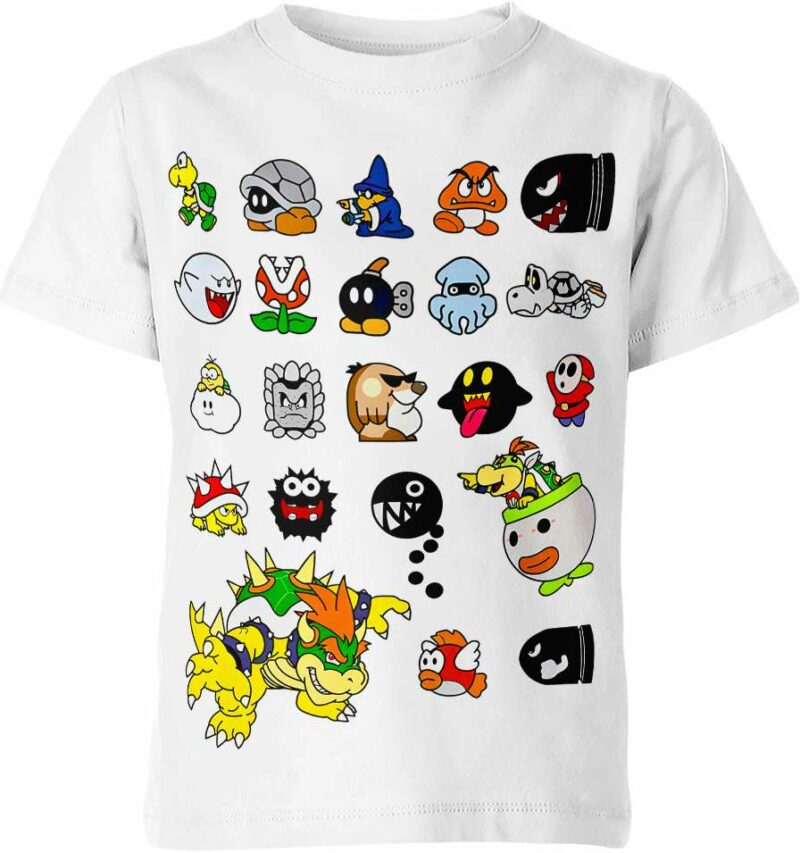 Super Mario Icon Shirt