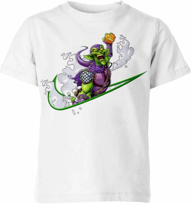 Green Goblin Nike Marvel Comics Shirt