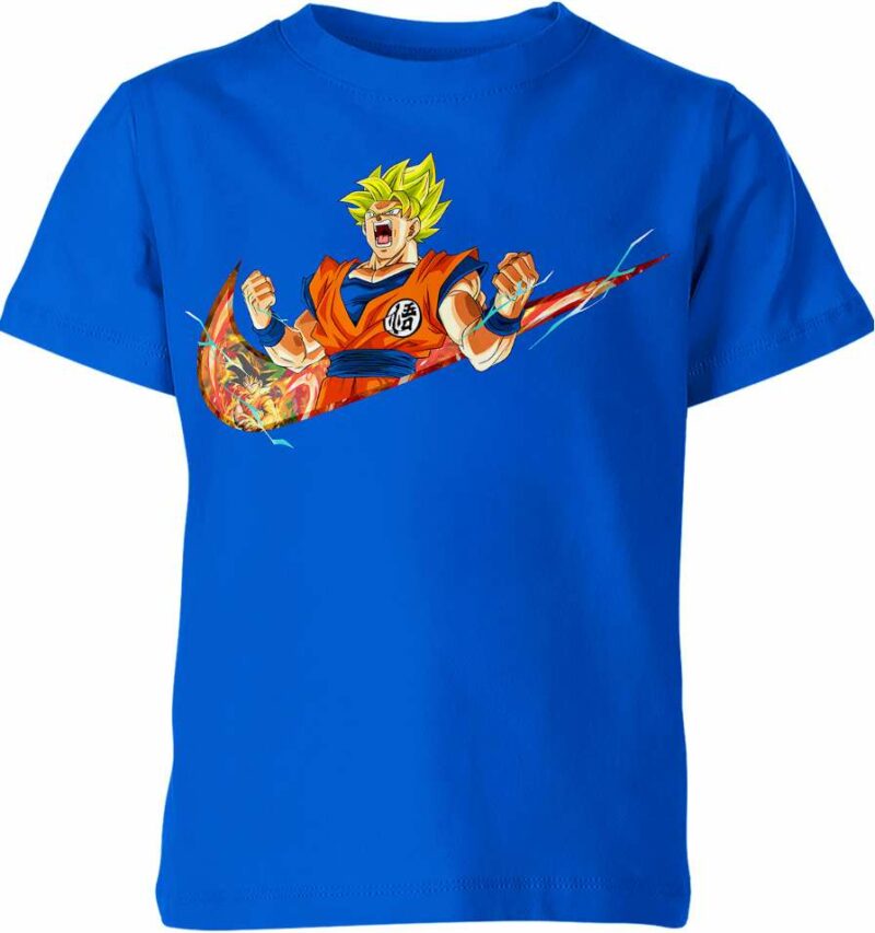 Super Saiyan Goku Nike Shirt