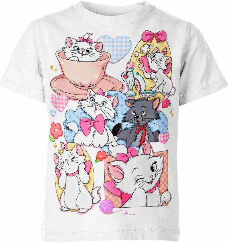 Kitten Cat Marie Tom And Jerry Shirt