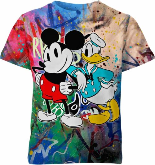 Donald Duck And Mickey Mouse Shirt