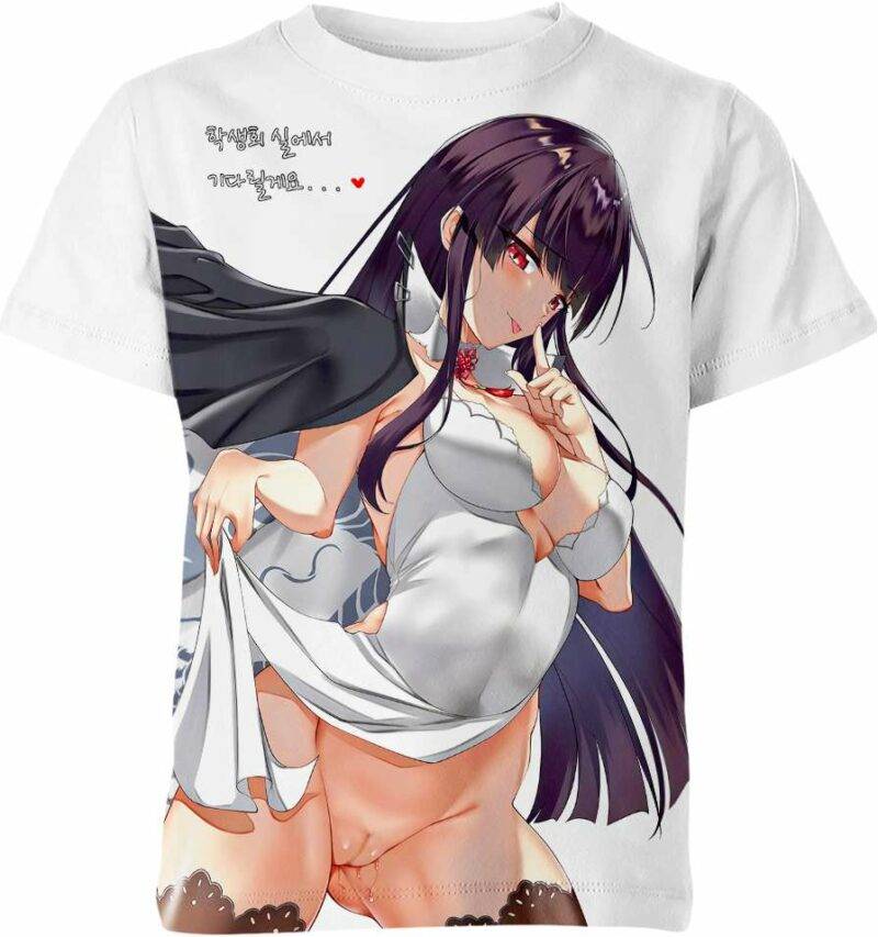 Yen Xing Lanchester Counter:Side Hentai Ahegao Shirt