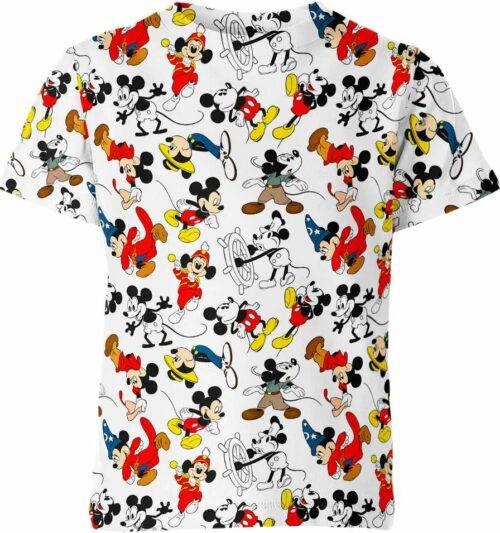 Mickey Mouse Through The Years Shirt