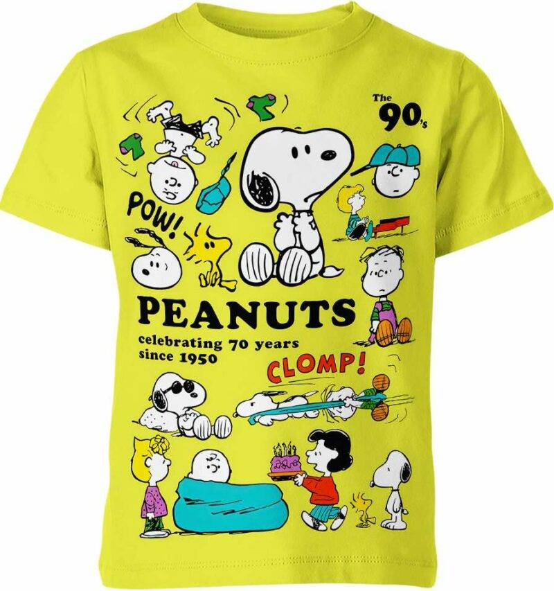 Peanuts Charlie Brown Snoopy Shirt