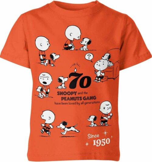 Peanuts Charlie Brown Snoopy Shirt