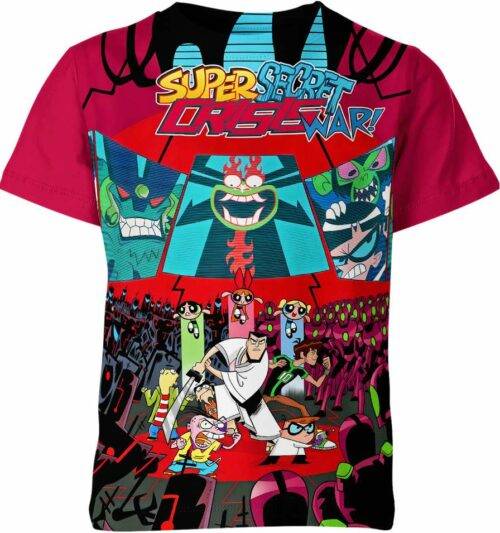 Samurai Jack, Ben 10, Dexter, The Powerpuff Girls, And Ed, Edd, And Eddy Shirt