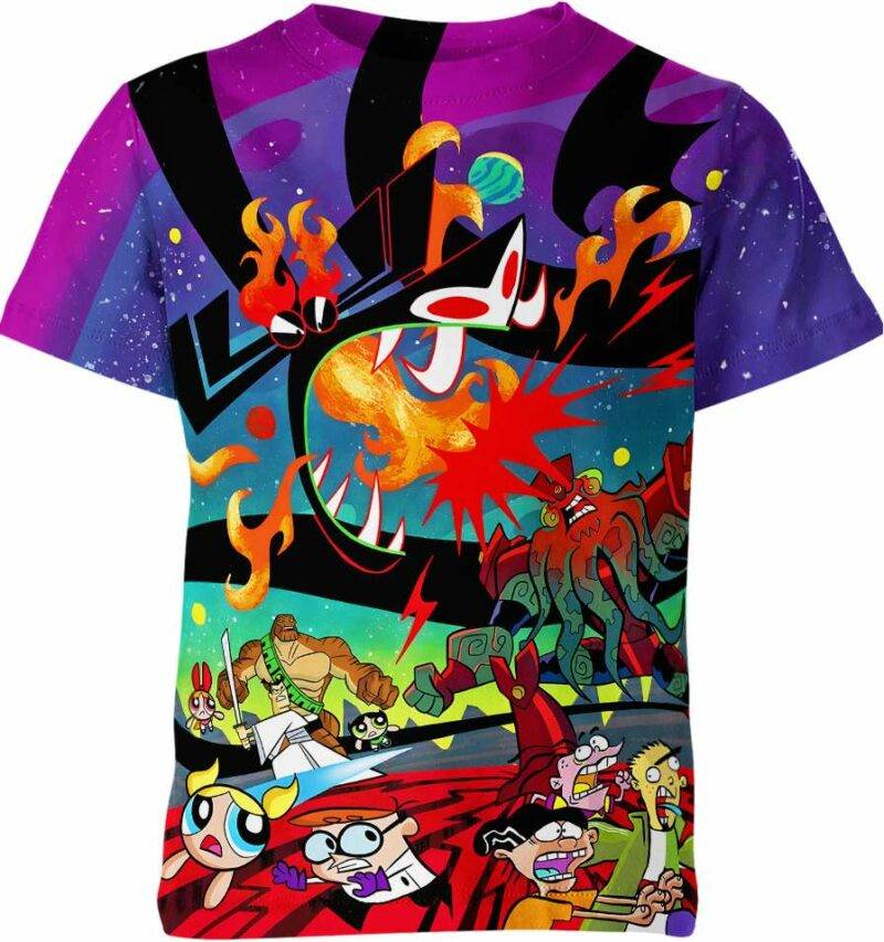 Samurai Jack, Dexter, The Powerpuff Girls, And Ed, Edd, And Eddy Shirt