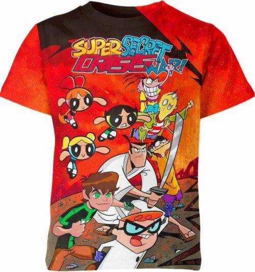 Samurai Jack, Ben 10, Dexter, The Powerpuff Girls, And Ed, Edd, And Eddy Shirt