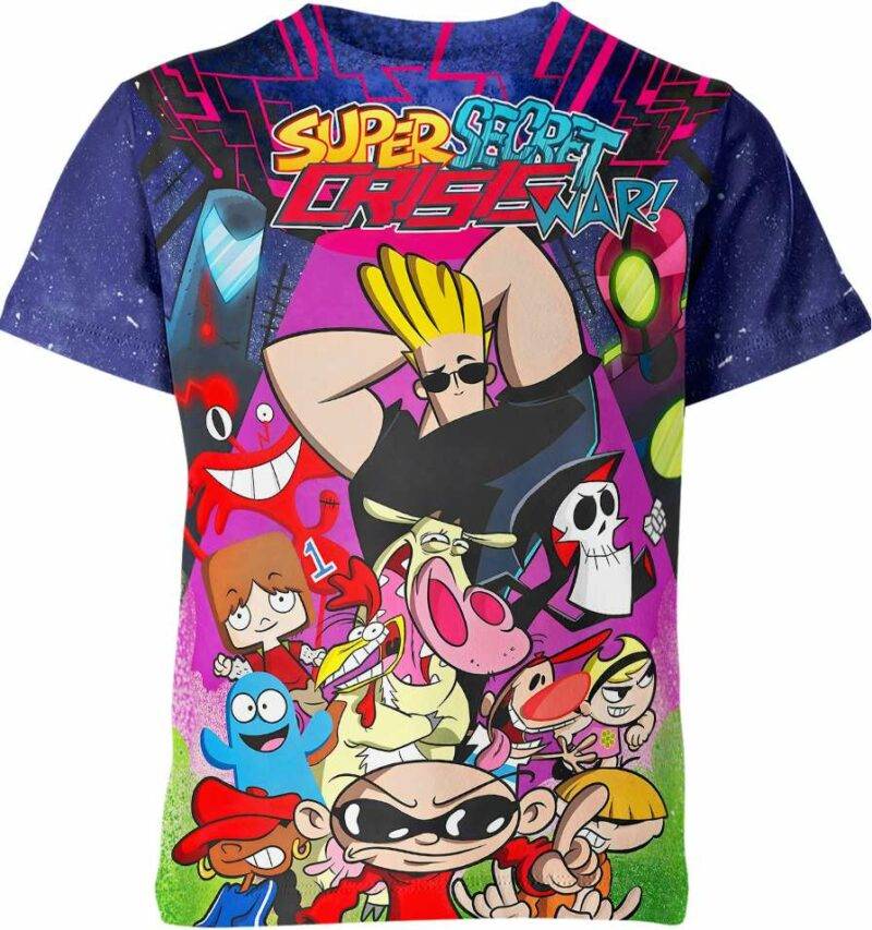 Mix Cartoon Characters Shirt