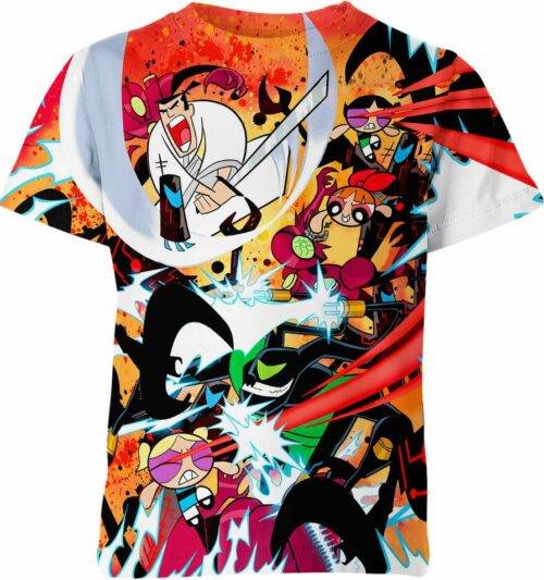 Samurai Jack The Powerpuff Girls Shirt