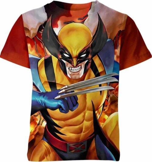 Wolverine X-Men Marvel Comics Shirt