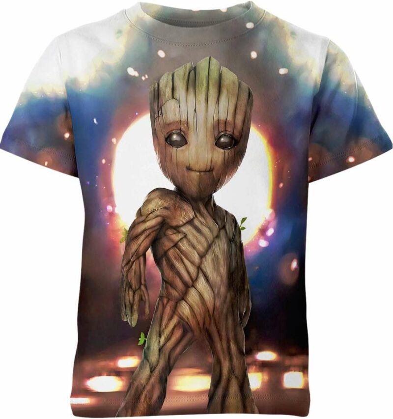 Groot Marvel Comics Shirt