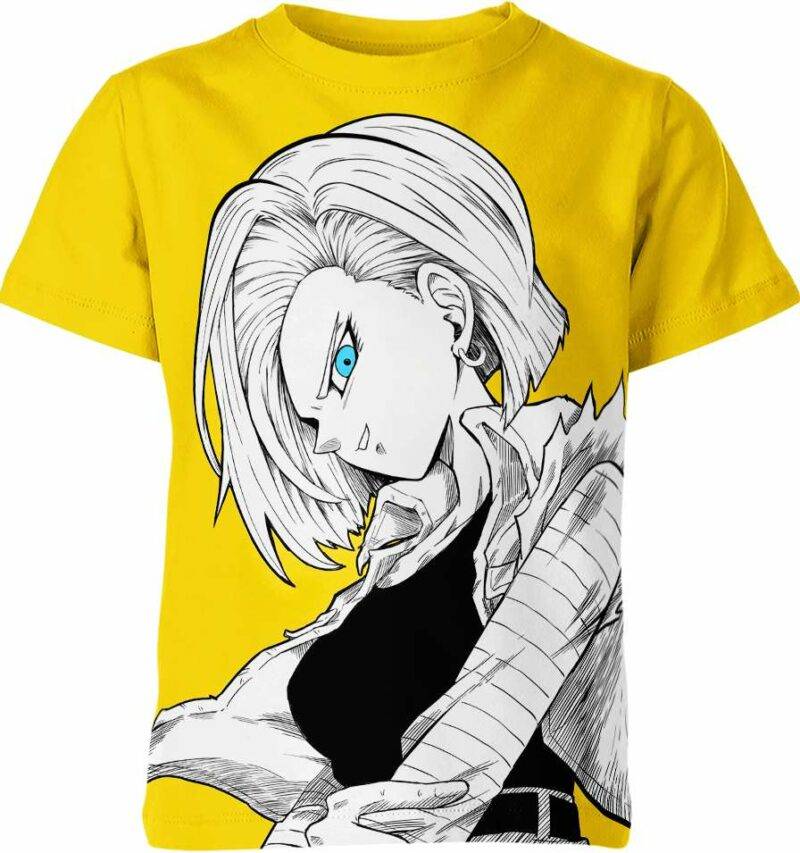 Android 18 Dragon Ball Z Shirt