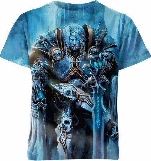 Arthas Menethil Dota World Of Warcraft Shirt