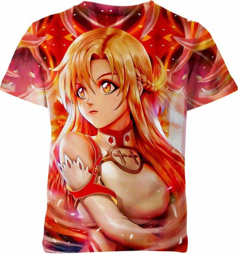 Yuuki Asuna Sword Art Online Shirt