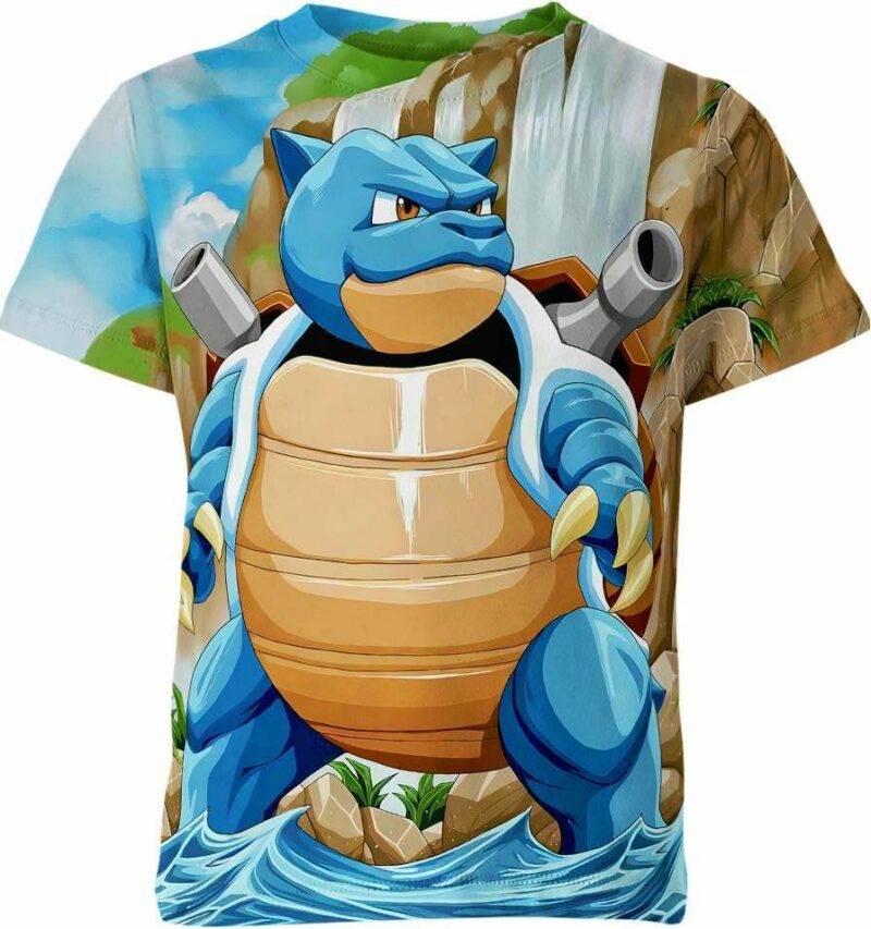 Blastoise Pokemon Shirt