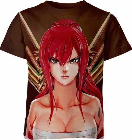 Erza Scarlet Fairy Tail Shirt