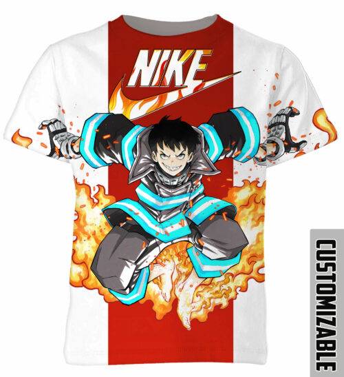 Customized Manga Fire Force Tshirt Adult And Kid Tshirt