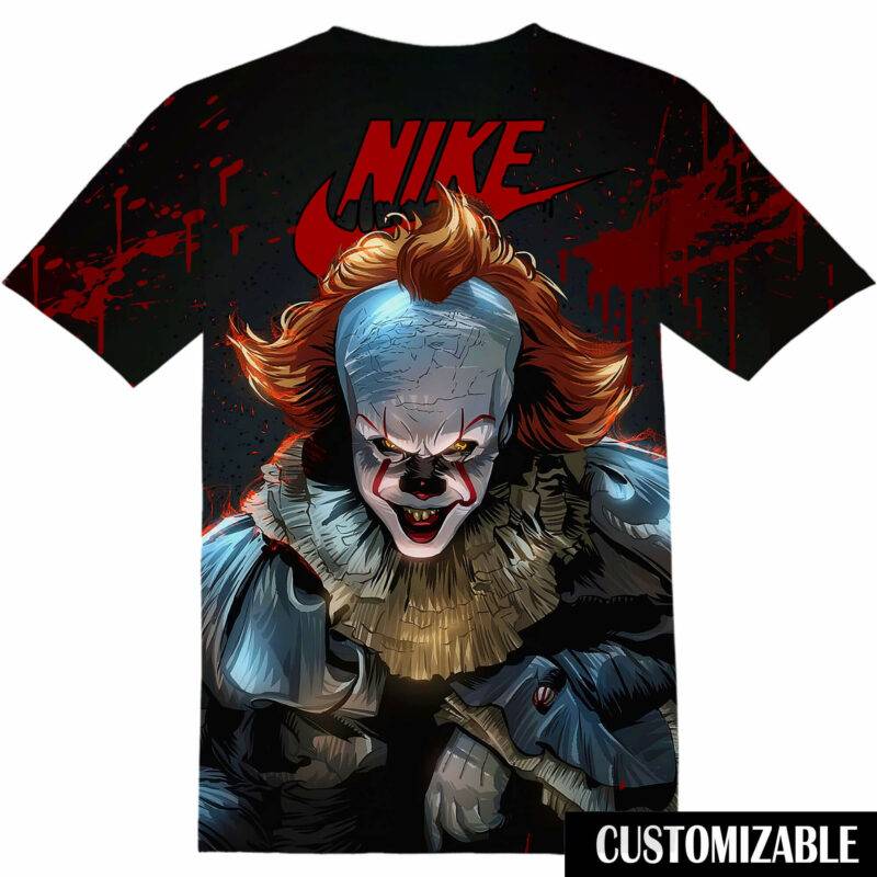 Customized Halloween Horror It Pennywise The Dancing Clown Tshirt Adult And Kid Tshirt