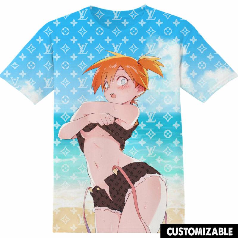 Customized Pokemon Misty Kasumi LV Luxury Adult And Kid Tshirt HG