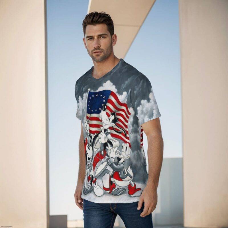 Mickey Mouse And Donald Duck Shirt (3)