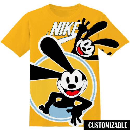 Customized Disney Oswald the Lucky Rabbit Tshirt Adult And Kid Tshirt