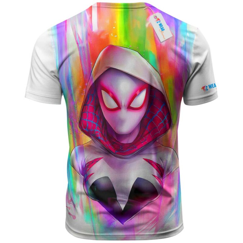 Spider Gwen In Spider Man Universe Marvel Comics Shirt (3)