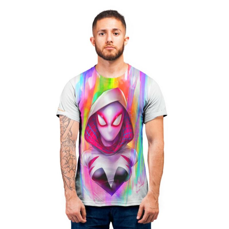 Spider Gwen In Spider Man Universe Marvel Comics Shirt (6)