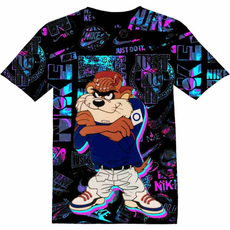 Customized Cartoon Gift For Taz-Mania Fan Adult And Kid Tshirt