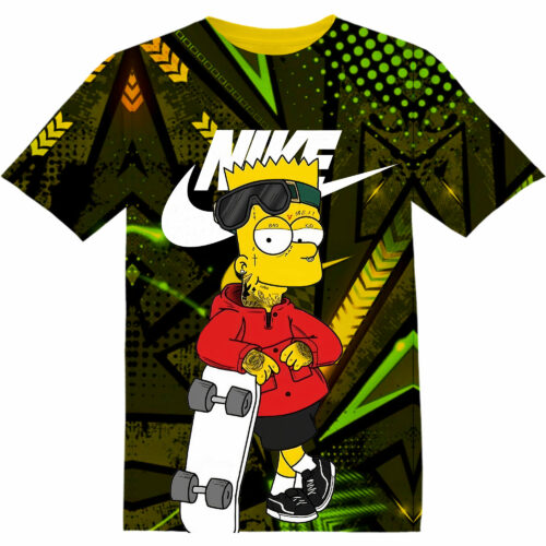 Customized Cartoon Gift For The Simpsons Fan Adult And Kid Tshirt