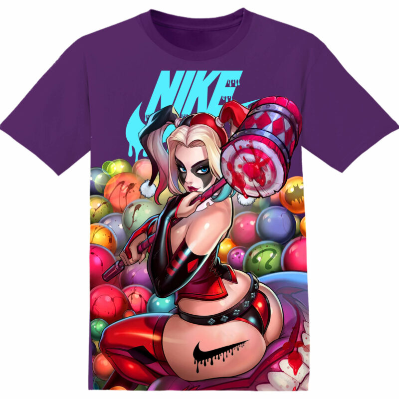 Customized Harley Quinn Adult And Kid Tshirt