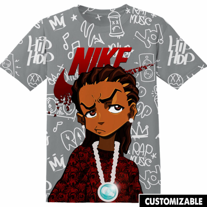 Customized Gift For Cartoon Fan The Boondocks Adult And Kid Tshirt