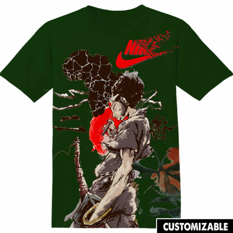 Customized Afro Samurai Manga Fan Adult And Kid Tshirt