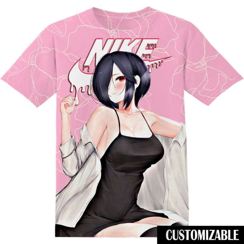 Customized Tokyo Ghoul Touka Kirishima Kawaii Tshirt Adult And Kid Tshirt