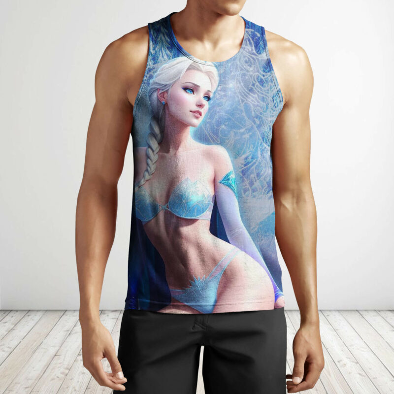 Customized Frozen Elsa Kawaii Tshirt Adult And Kid Tshirt