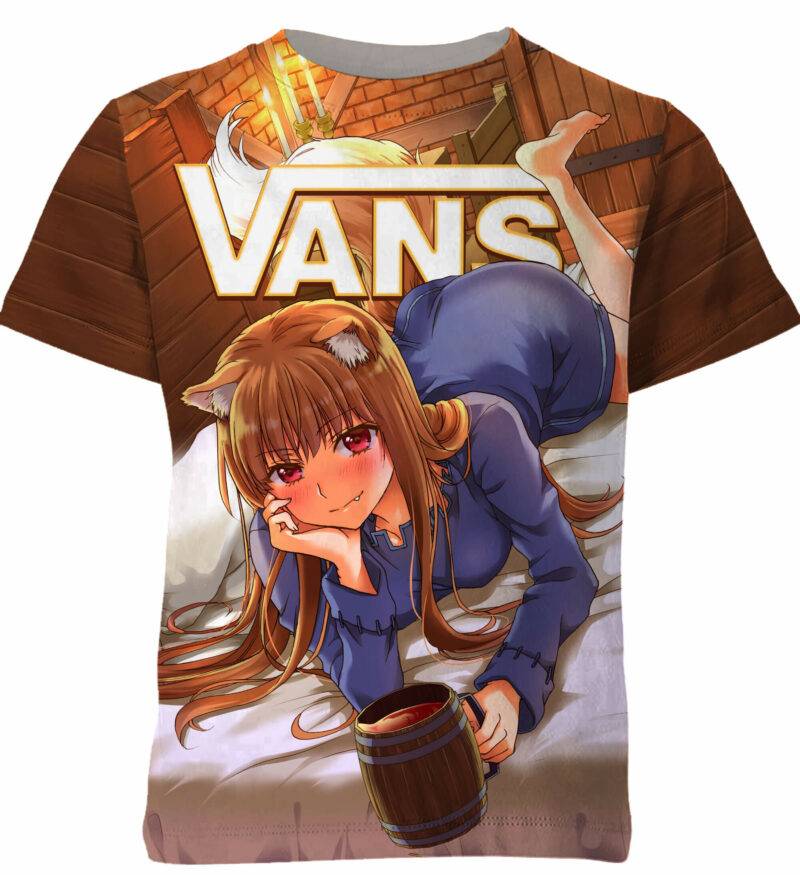 Customized Spice and Wolf Holo Kawaii Tshirt Adult And Kid Tshirt