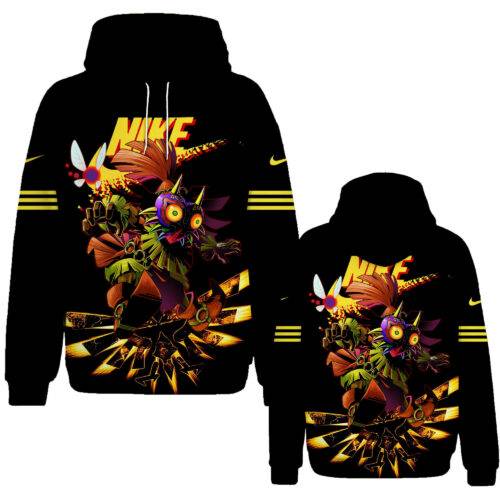 Customized Gaming Skull Kid Tshirt The Legend of Zelda Hoodie Adult And Kid Hoodie