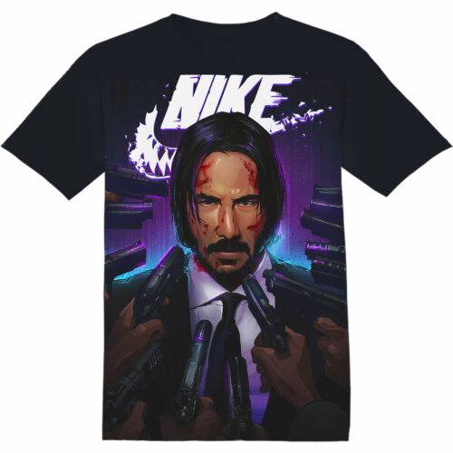 Customized Movie Gift John Wick Tshirt Adult And Kid Tshirt